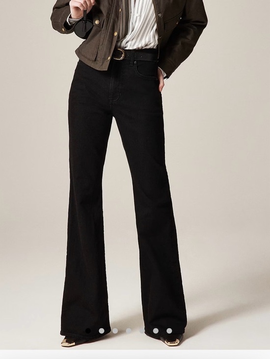 J. Crew Denim - J. Crew NWT Black Vintage Flare High Rise Semi-Stretch Jeans
